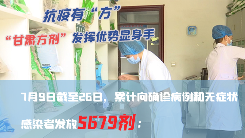 海报|勠力同心 数说兰州疫情防控阶段性成效